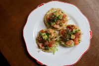 Tostadas de Camarón