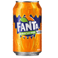 Fanta Laranja - Lata 350ml