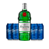 Combo Tanqueray e 4 Schweppes