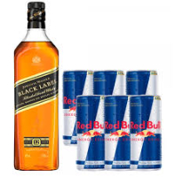 Combo Black Label e 4 Red Bull