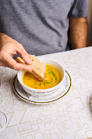 Sopa de Abobora com Gengibre
