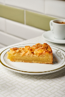 Fatia Torta de Maçãs com Amêndoas