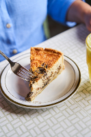 Fatia Quiche de Cogumelos