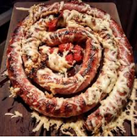 Linguiça Mineira com mussarela