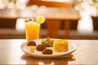 FALAFEL NO PRATO