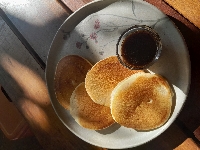 Panquecas com syrup
