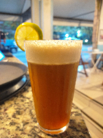 Chá mate com limão