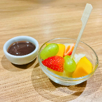 Fondue Frio com Frutas Variadas