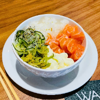 MIni Poke de Salmão - porção