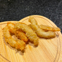 Anéis de lula crocante a lá carte- porção