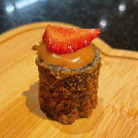 Hot Morango com Doce de Leite