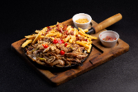 PICANHA COM FRITAS E CHEDDAR 400G