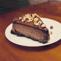 Cheesecake de Nutella com Crocante Amanteigado