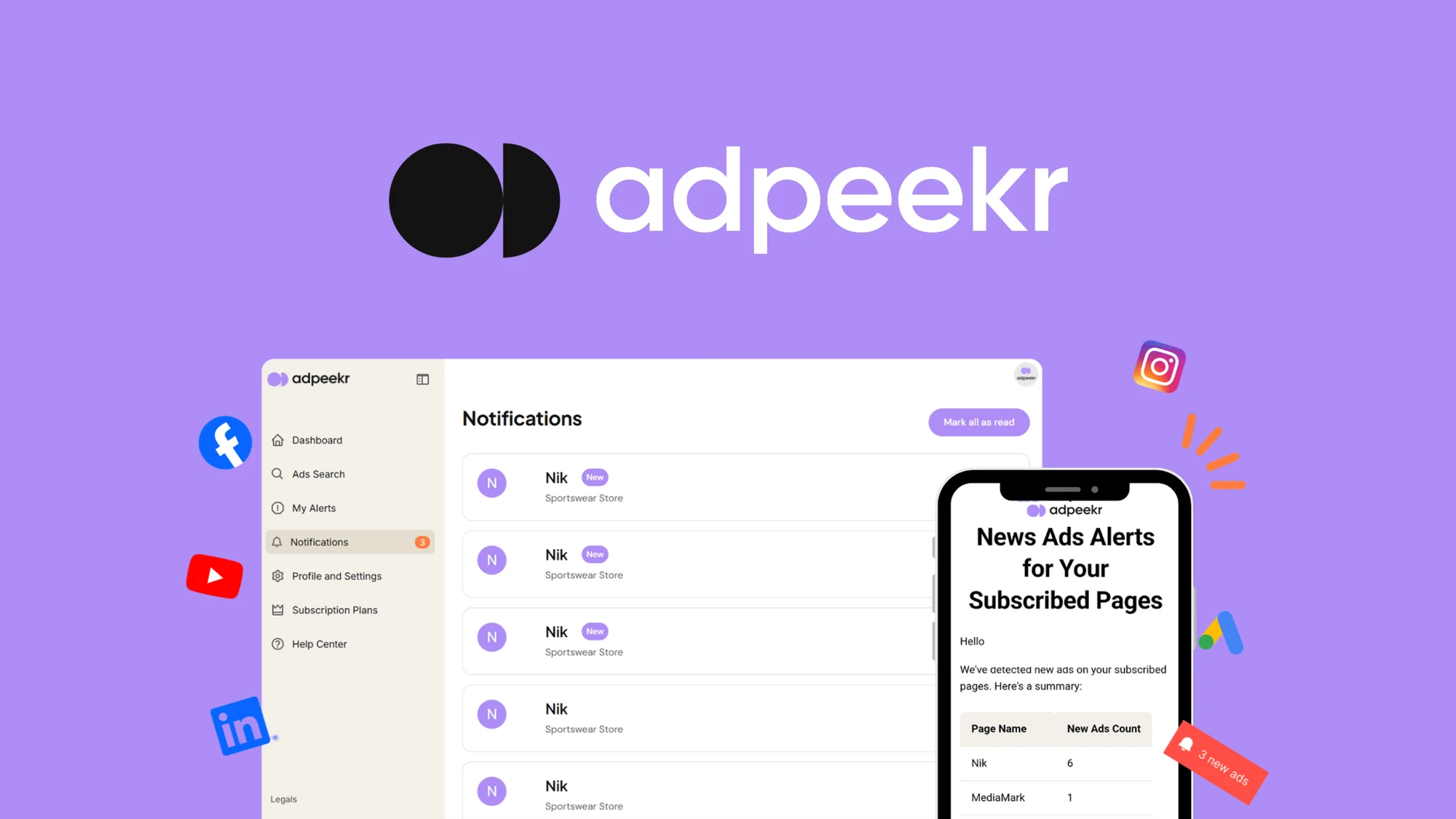 Rakiplerinin Reklam Sırlarını Keşfet: AdPeekr ile Pazarlama Gücünü Artır