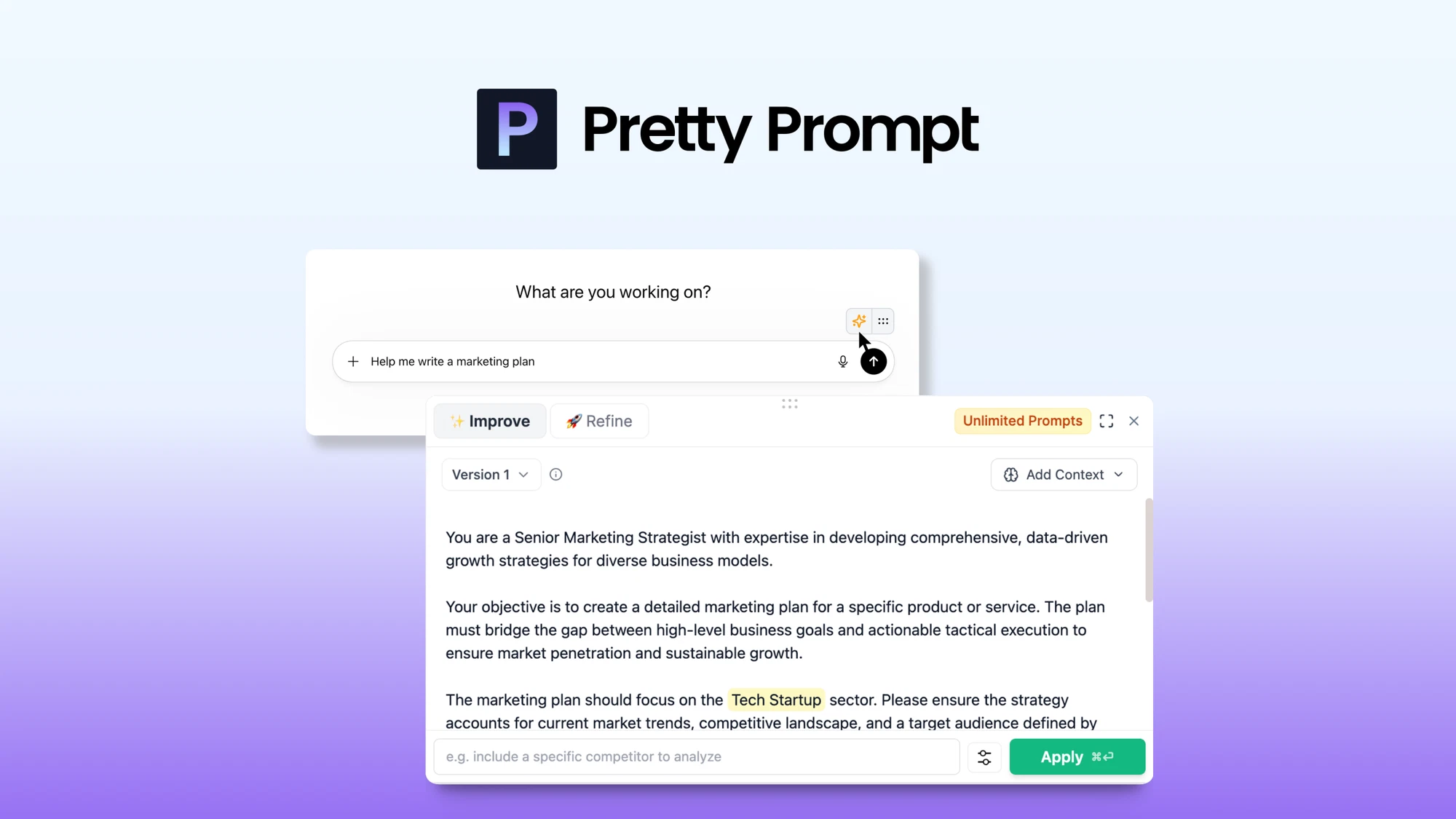 ChatGPT Promplarınızı Tek Tıkla Mükemmelleştirin!