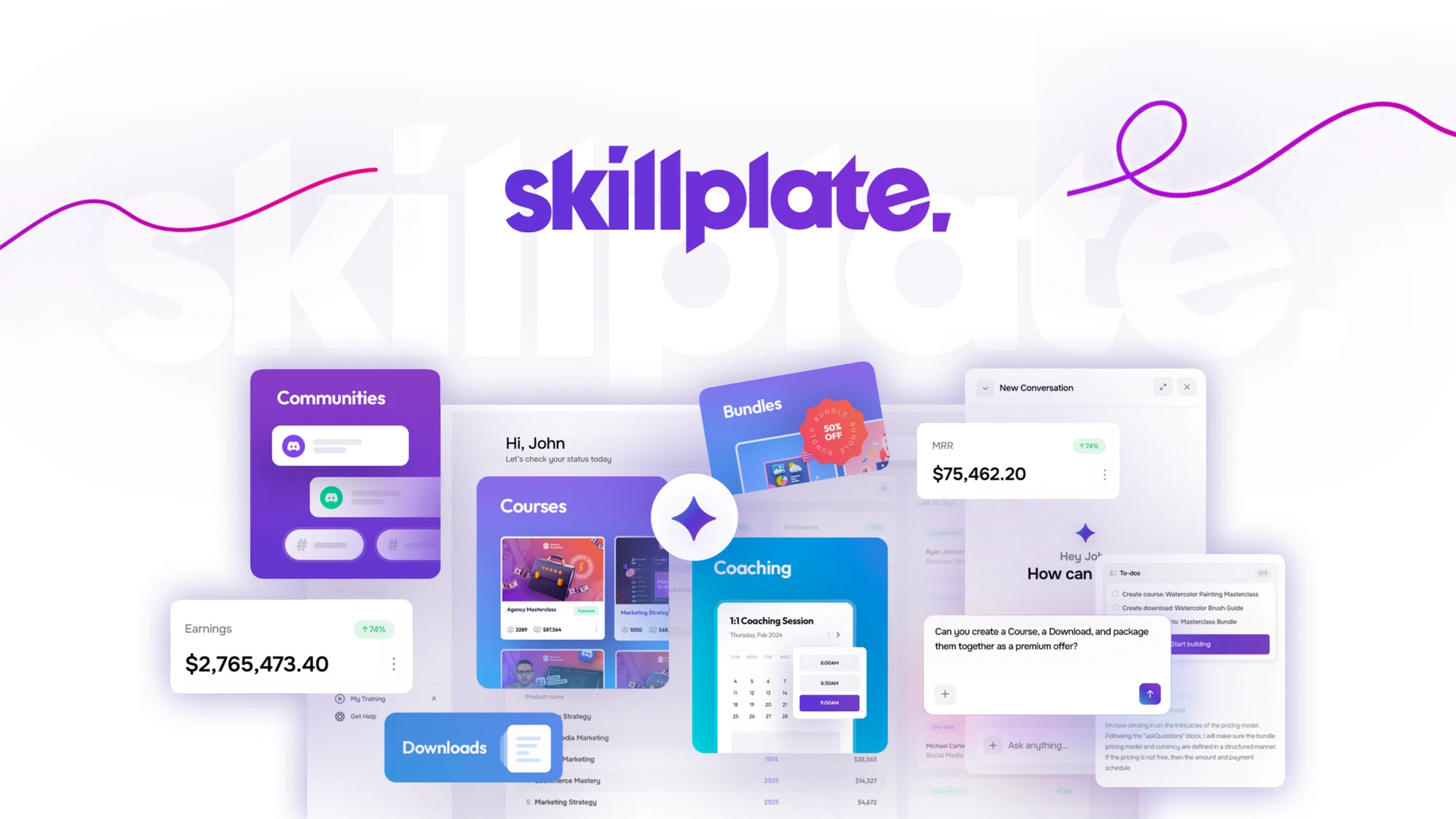 Skillplate: AI ile İşinizi Tek Platformda Hızla Kurun