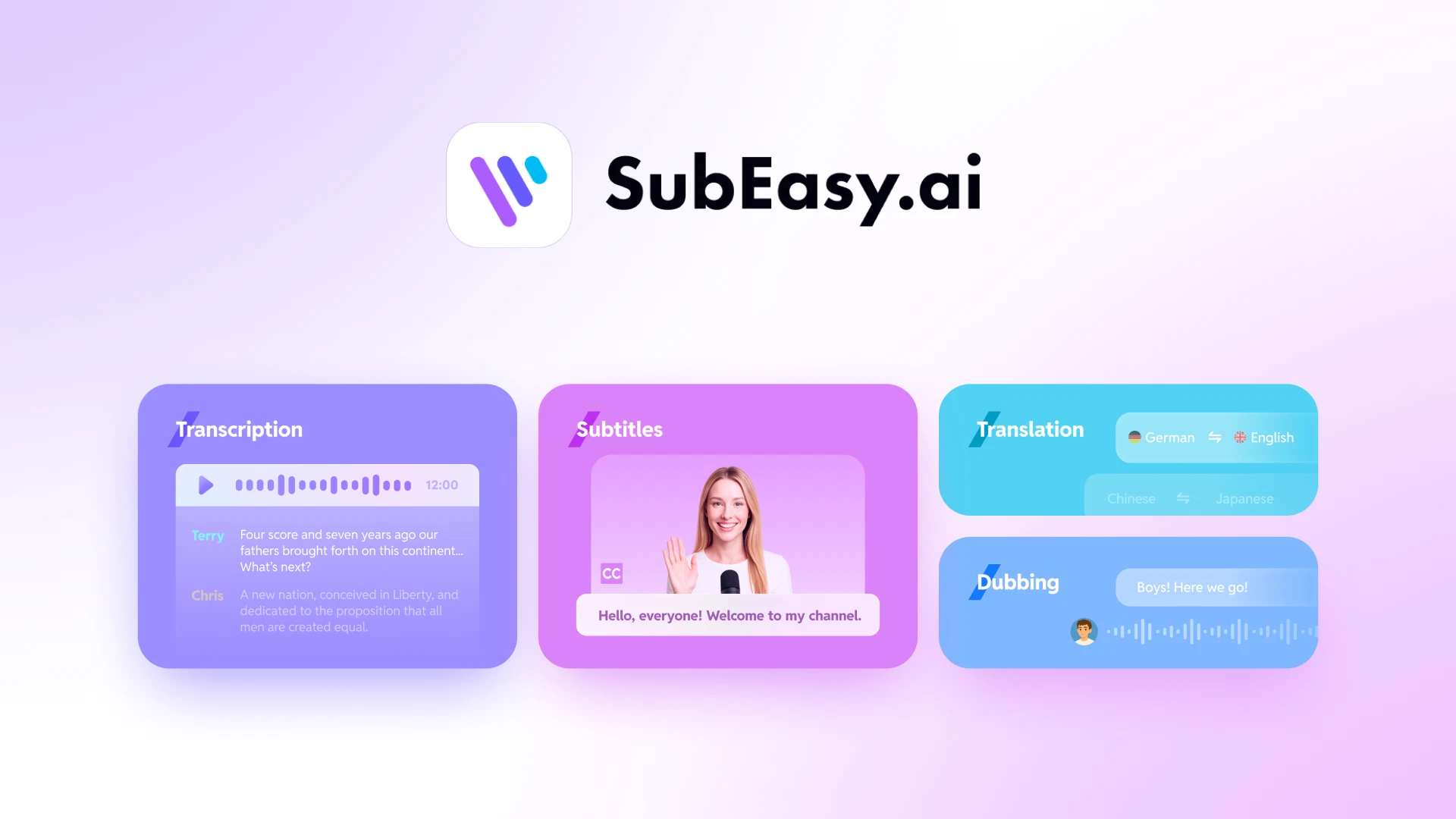 SubEasy.ai: Videolarınıza Çok Dilli Altyazılarla Global Erişim