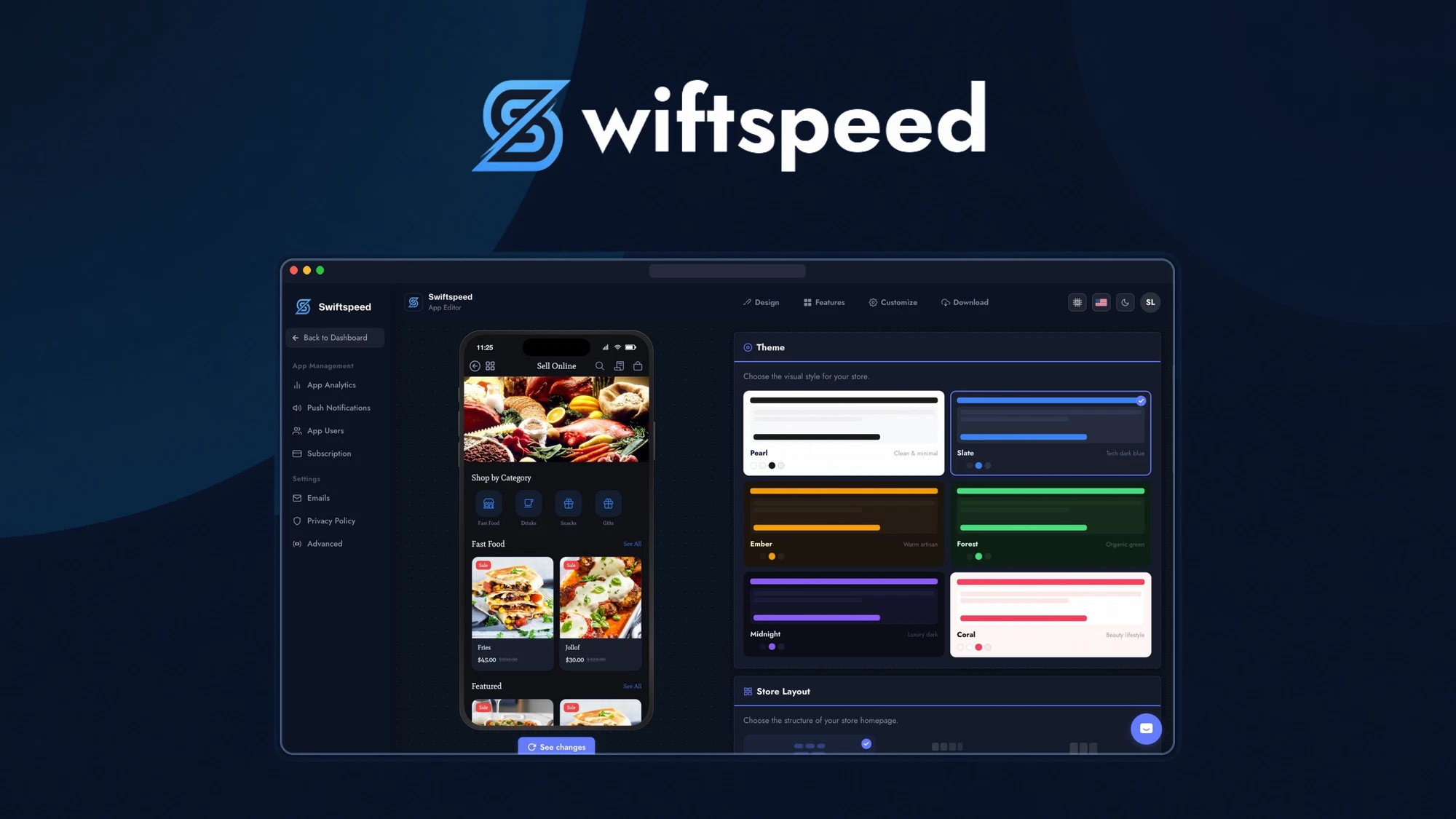 Swiftspeed: AI ile Kodsuz Mobil Uygulama Geliştirin!