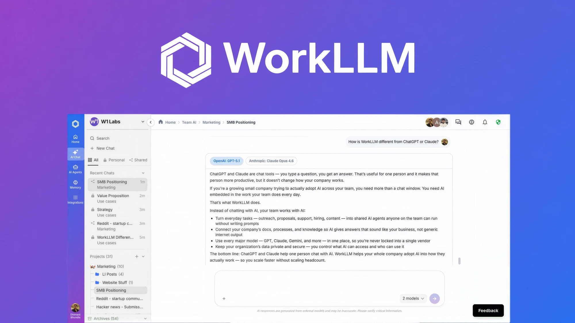 WorkLLM: Yapay Zeka ile İş Akışınızı Hızlandırın!