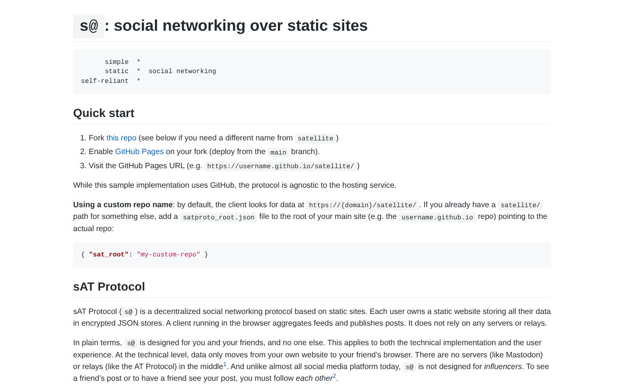 Web Sitenizi Sosyal Yapın: s@ ile Statik Güç ve Topluluk!