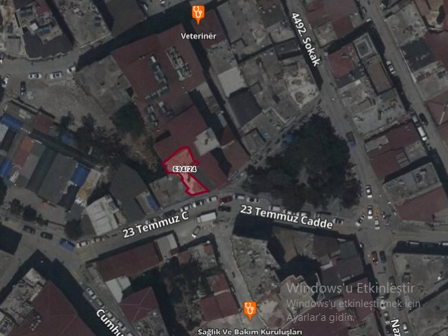 HATAY/SAMANDAĞ CARŞI MERKEZİNDE SATILIK ARSA