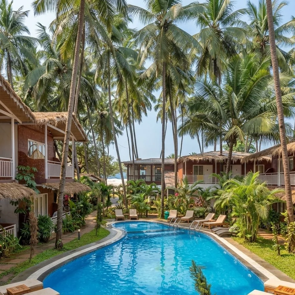 Hotel for Lease in Turtle Beach Road, Morjim, Goa, India - image 1