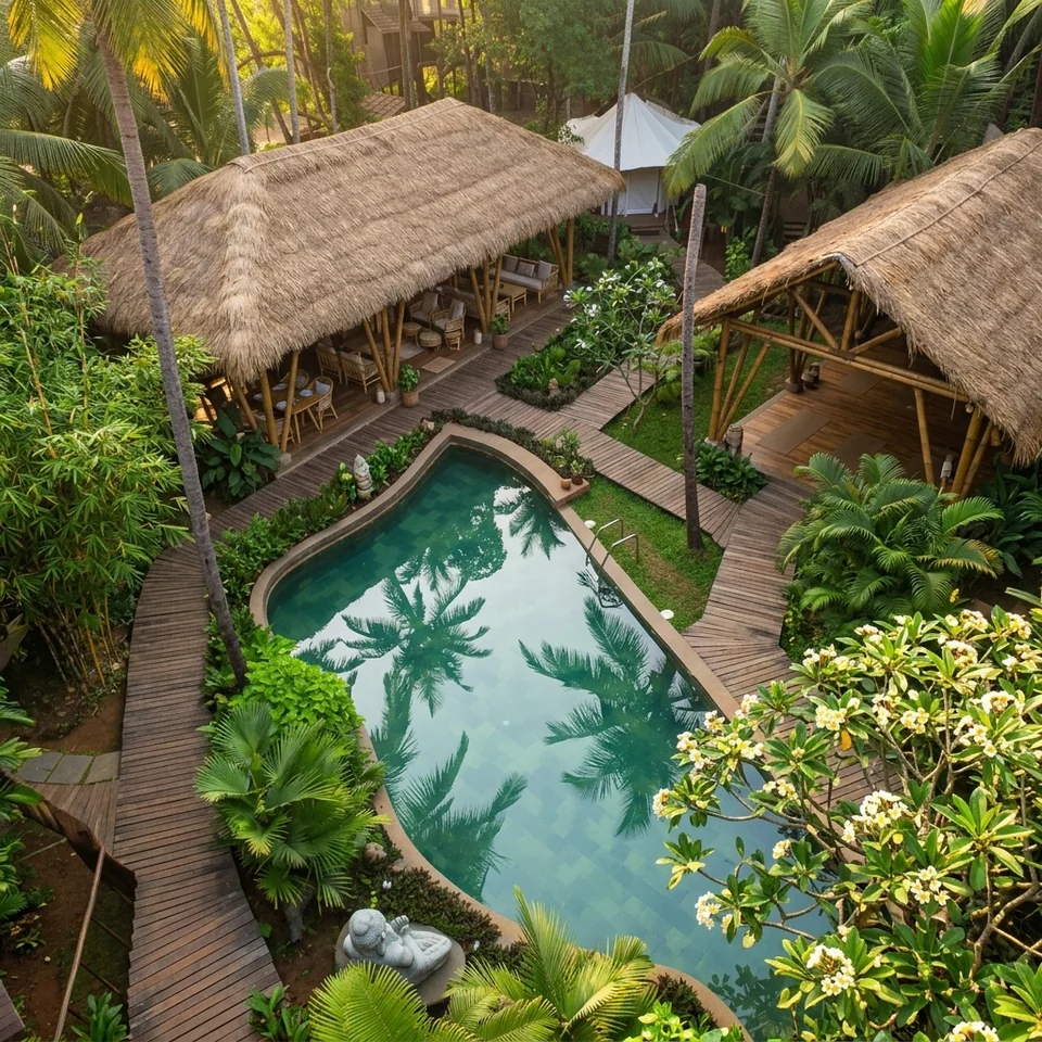 Resort for Lease in Ashwem-Mandrem Beach Road, Mandrem, Goa, India - image 1