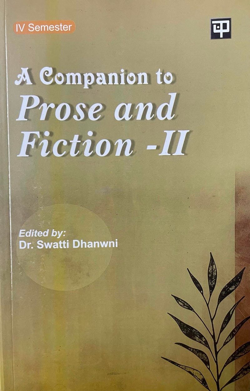 A Companion to Prose and Fiction-II