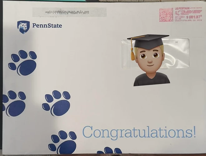Penn State here we come!