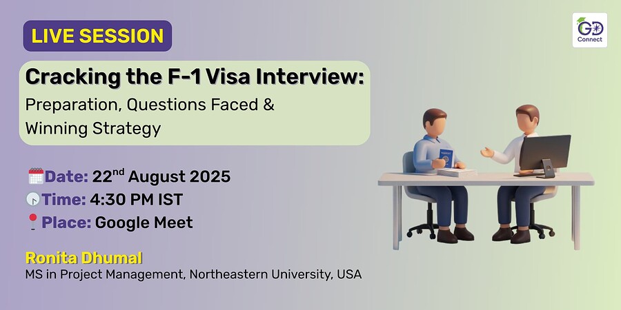 Cracking the F-1 Visa Interview: Preparation, Questions Faced & Winning Strategy