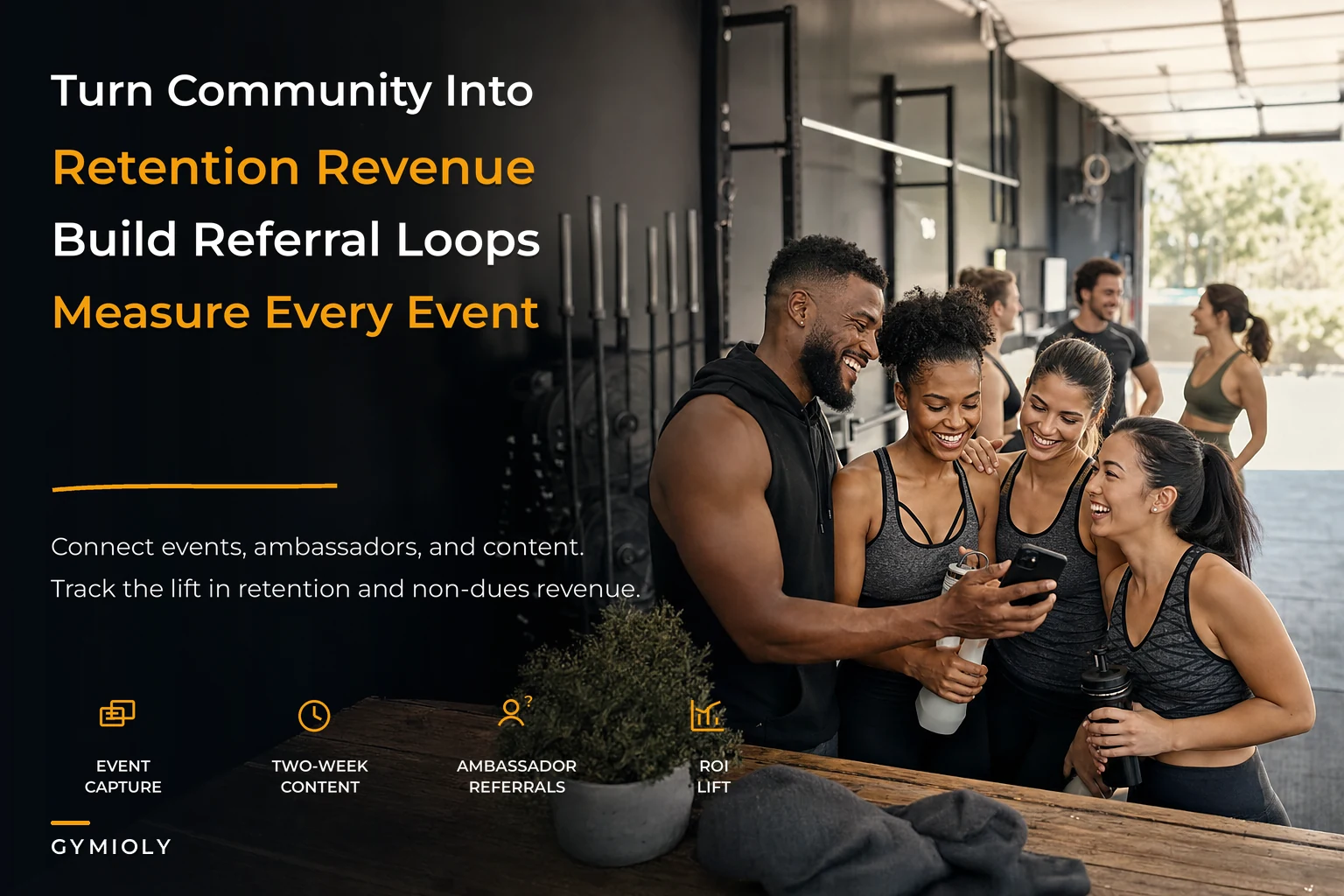 Community growth strategy that increases retention and non-dues revenue