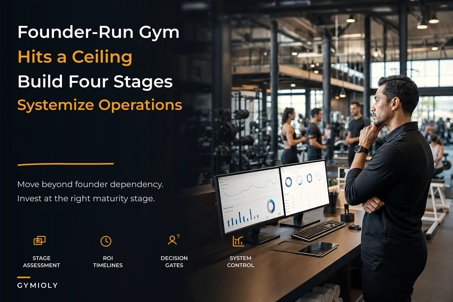 Gym operations maturity model: moving from founder-run to systemized operations