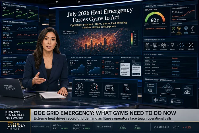 How the July 2026 Heat Emergency and DOE Grid Order Should Change Your Gym’s Summer Operations