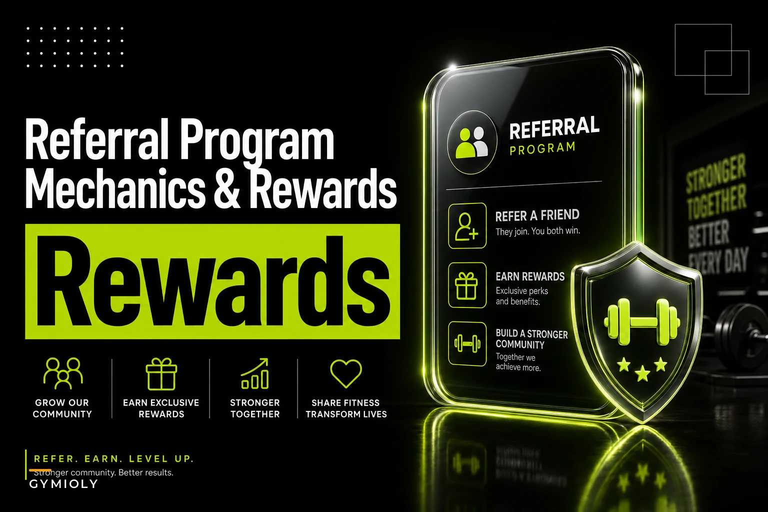 Referral program mechanics for local gyms: antifraud rules, reward accounting and reconciliation templates
