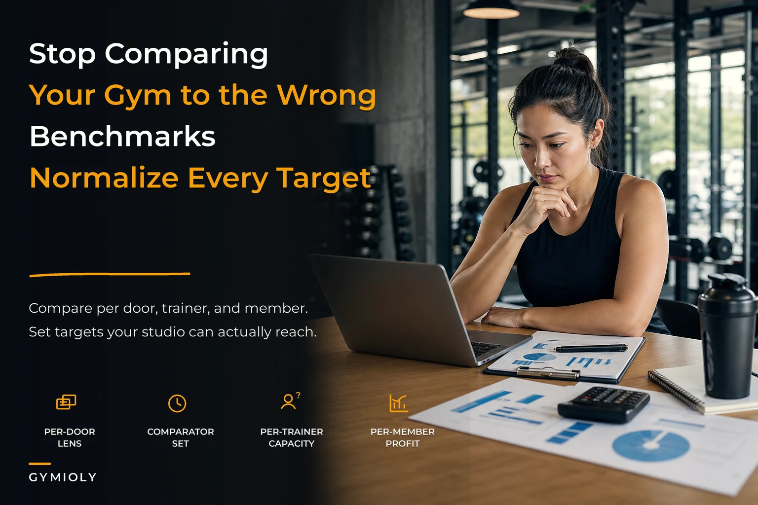 Small‑gym benchmarking playbook: where to compare, how to normalize, and how to set realistic targets