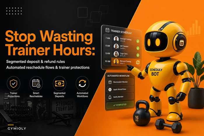 Stop wasting trainer hours: segmented PT deposit models, automated reschedule flows and trainer-protection clauses