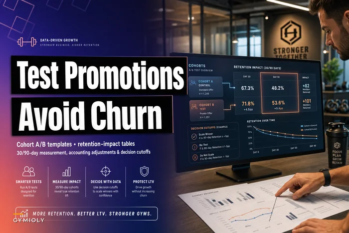 Test promotions without creating churn: cohort A/B templates, retention‑impact tables and decision cutoffs