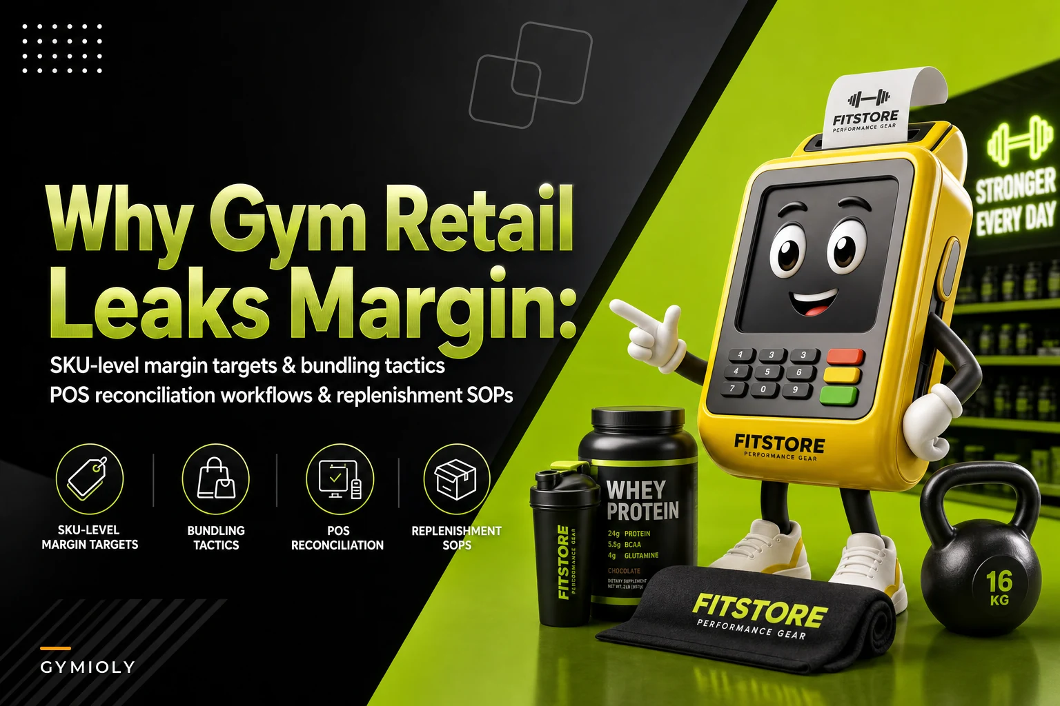 Why gym retail leaks margin: SKU targets, bundling strategies and month‑end POS reconciliation worksheets