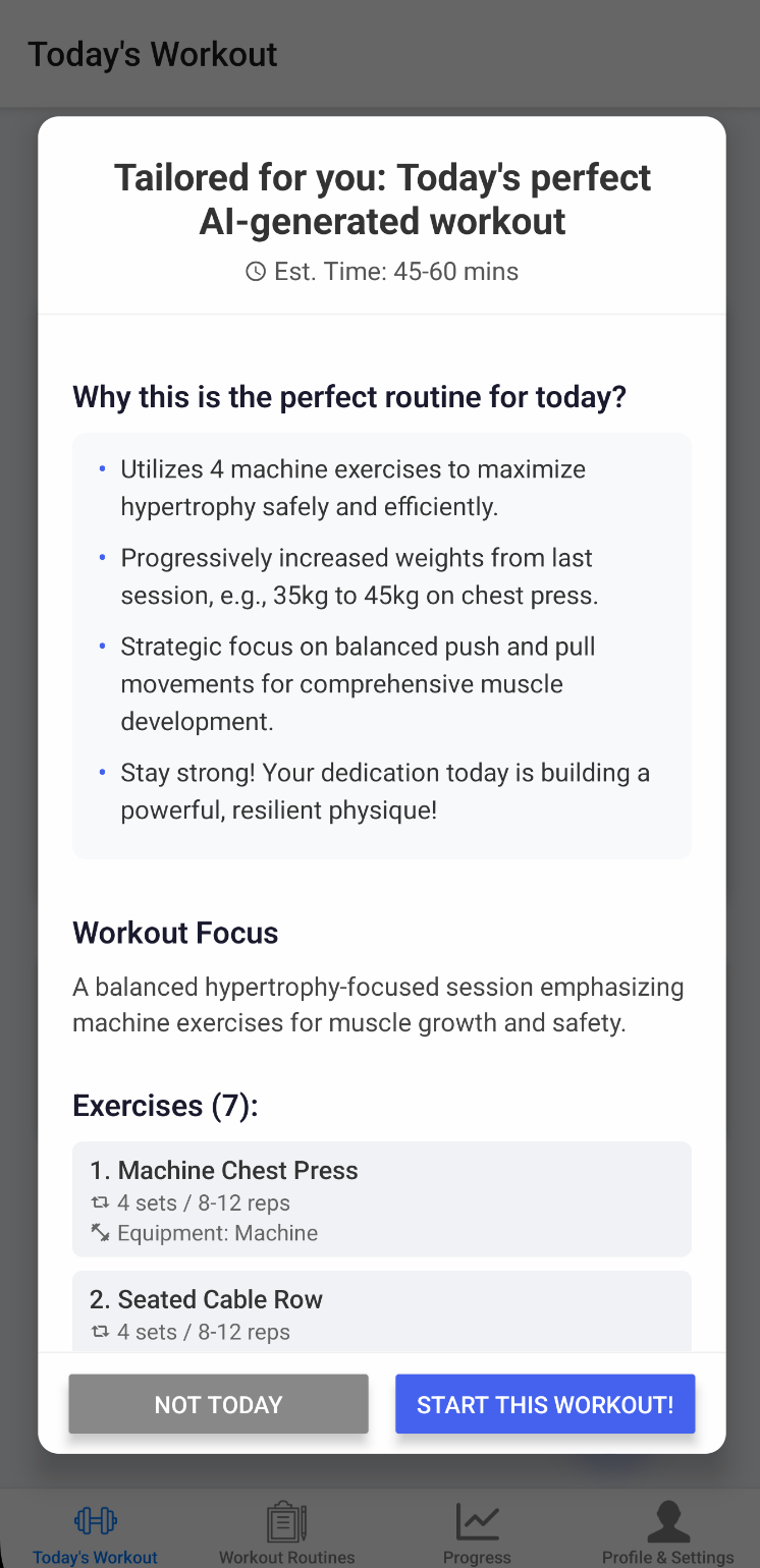 AI Routine Generator