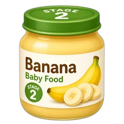 Banana Baby Food, Stage 2