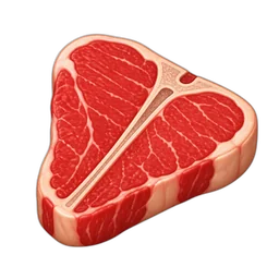 Beef, Porterhouse Steak, Select, Raw