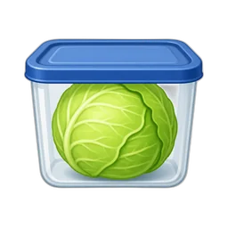 Cabbage, Stored, Raw
