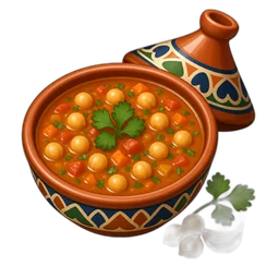 Chickpea Soup, Moroccan