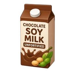 Chocolate Soy Milk, Unfortified