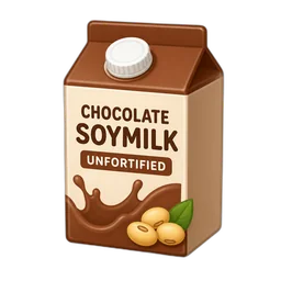 Chocolate Soymilk, Unfortified