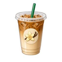 Coffee, Iced Latte, Flavored