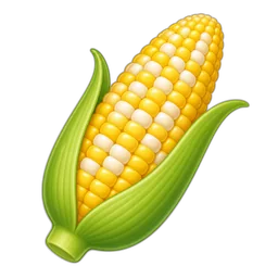 Corn, Yellow and White Kernels, Fresh, Raw