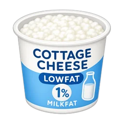 Cottage Cheese, Lowfat, 1% Milkfat