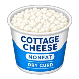 Cottage Cheese, Nonfat, Dry Curd