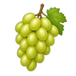 Grapes, American Type (Slip Skin), Raw